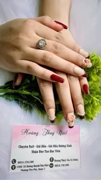 Làm nail (desine-đính đá-trang trí)