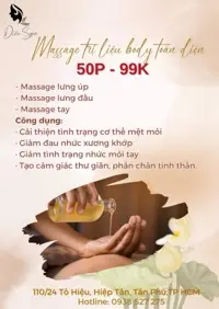 Massage trị liệu body toàn diện