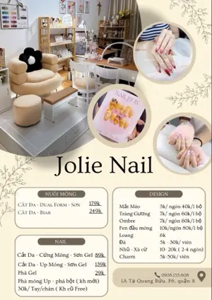 Menu Jolie Nail