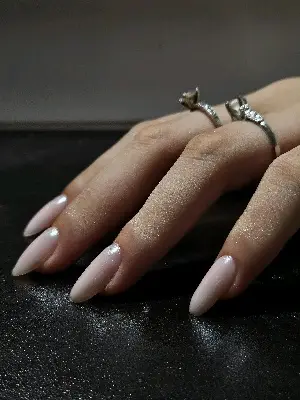 Gel Overlay on Natural Nails