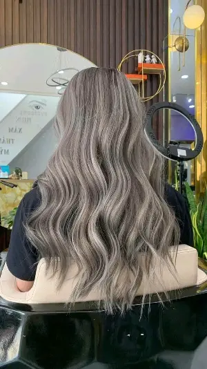 Nhuộm Higlight - Tóc Dài