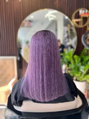 Nhuộm Tẩy 2 Lần - Tóc Vừa