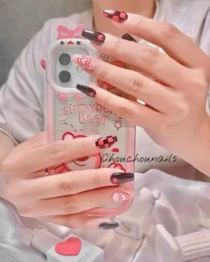 BIAB Gel Coating (Long Nails)
