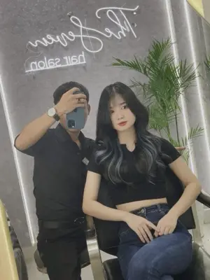 Nhuộm Chấm Chân - Tóc Dài
