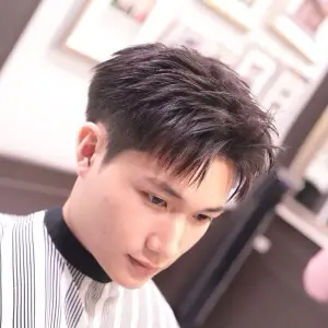 Men’s Long Hair Straightening