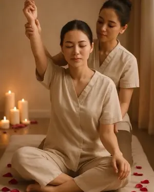 Combo đặc biệt Nonspa (Massage Thái + Việt Nam + đá nóng)