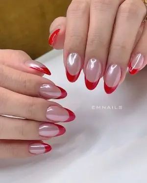 Cắt da & sơn French gel (Cuticle & French Gel)
