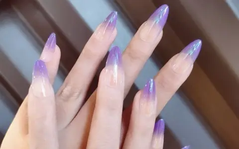 Sơn loang màu Ombre / Ngón (Đơn giản)