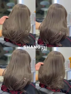Uốn - Duỗi - Nhuộm Goldwell (Đức) - Tóc Ngắn