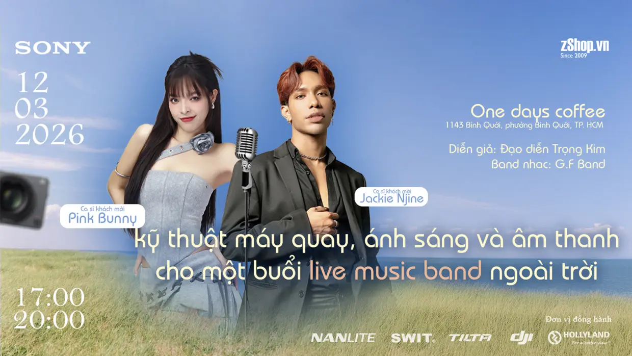🎬 [WORKSHOP] OUTDOOR LIVE MUSIC PRODUCTION