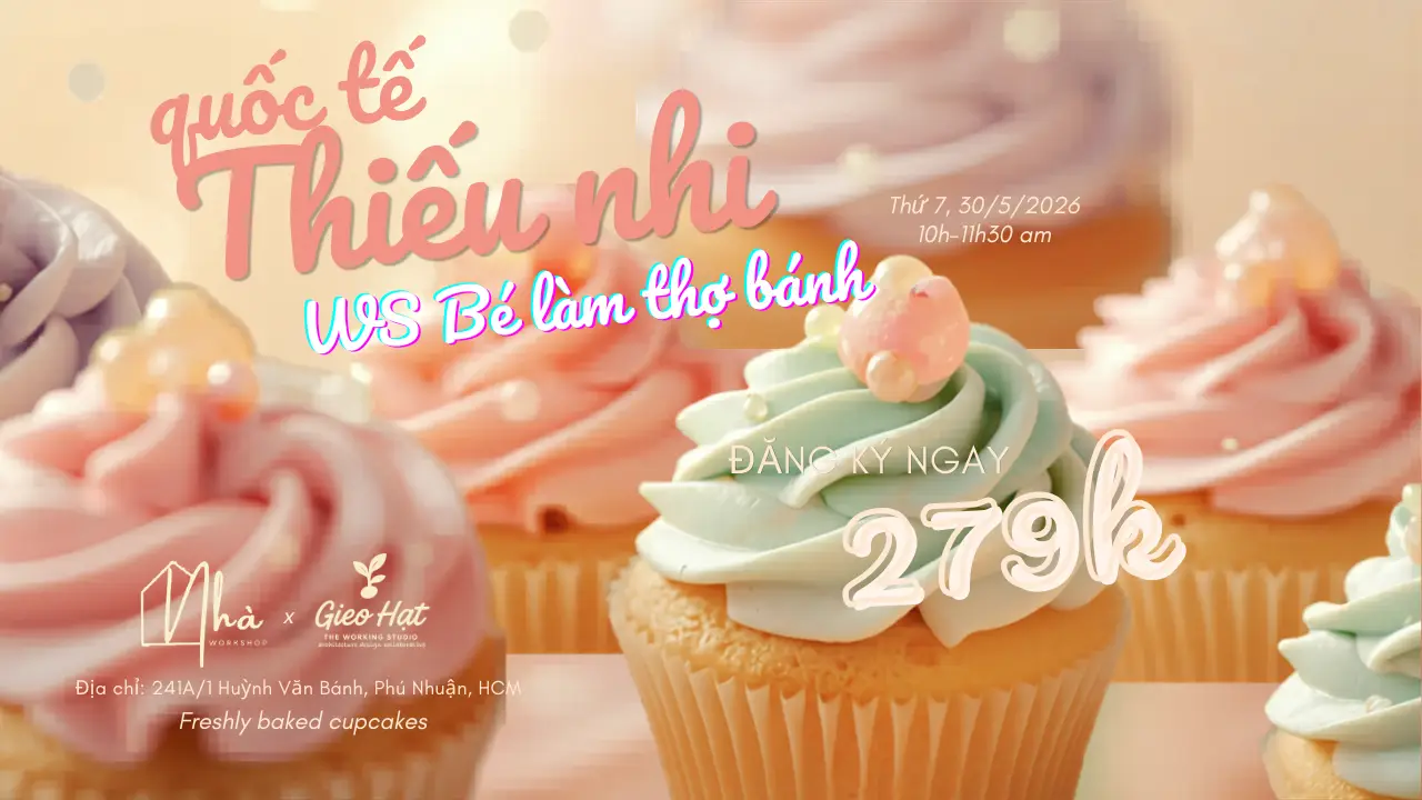 CUPCAKE WORKSHOP – INTERNATIONAL CHILDREN’S DAY