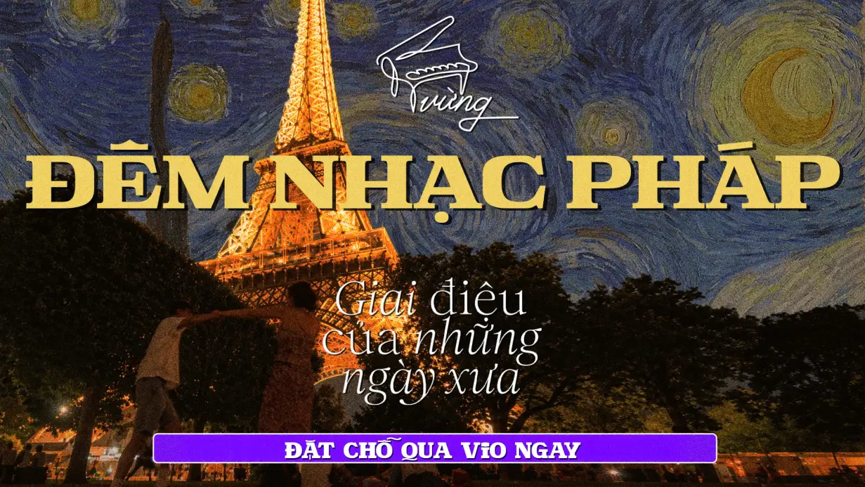 (Lịch diễn tháng 6) Đêm Nhạc Pháp Tại Vừng Ơi Mở Ra