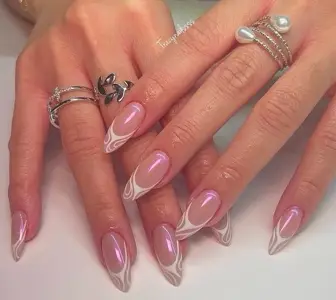 Chrome / Glitter / French Design