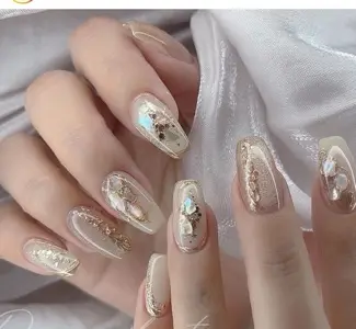 [1 Nail] Marble / Abstract Design