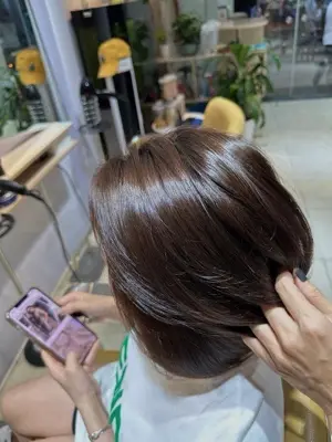 [Short Hair] Hippie / Jelly Perm or Straightening