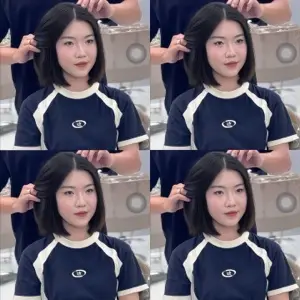 [Tóc Ngắn] Uốn - Duỗi - Nhuộm Dưỡng Chất