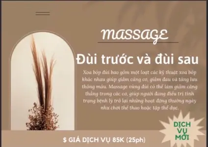 Front & Back Thigh Massage