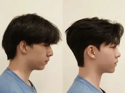 Side Hair Straightening, Men's Hair