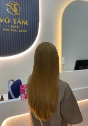Straightening (Medium hair)