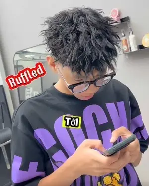 Uốn Ruffled