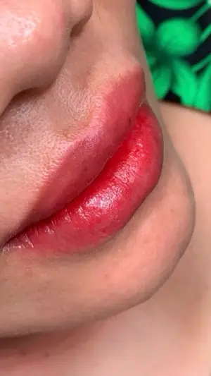 Corrective Lip Tattoo