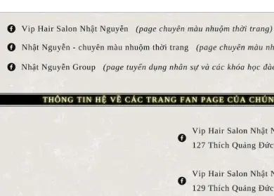 Vip Hair Salon Nhật Nguyễn