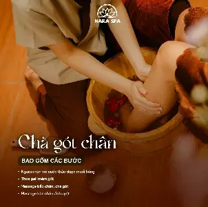 Chà gót chân ( ngâm chân thảo dược, chà gót chân)