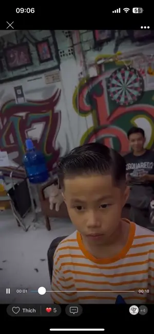 Children’s Haircut (Under 1.3m)
