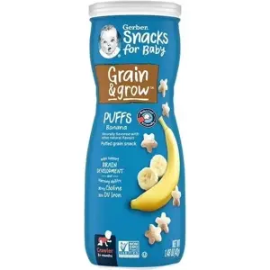 Bánh Ăn dặm Gerber Puffs vị Chuối 42g - Copy