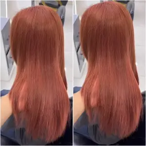 Warm Hair Coloring