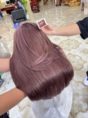 Long Hair Straightening