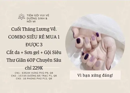 Cuticle Care + Gel Polish + Intensive Hair Wash 60’