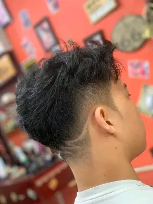 Stylish Haircut with Gentle Ear Cleaning