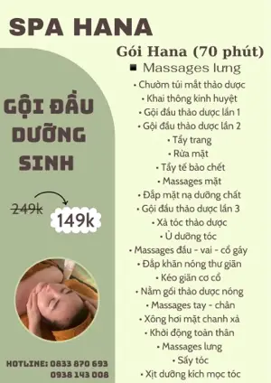 Spa thu gian hana