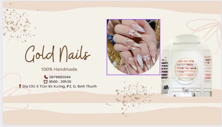 Gold Nails