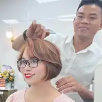 [Tóc Ngắn] Uốn/Duỗi + Nhuộm Collagen